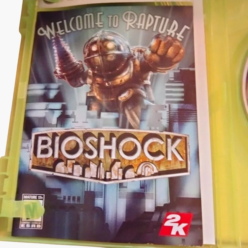 BioShock Xbox 360 Game Disc Mature Games
